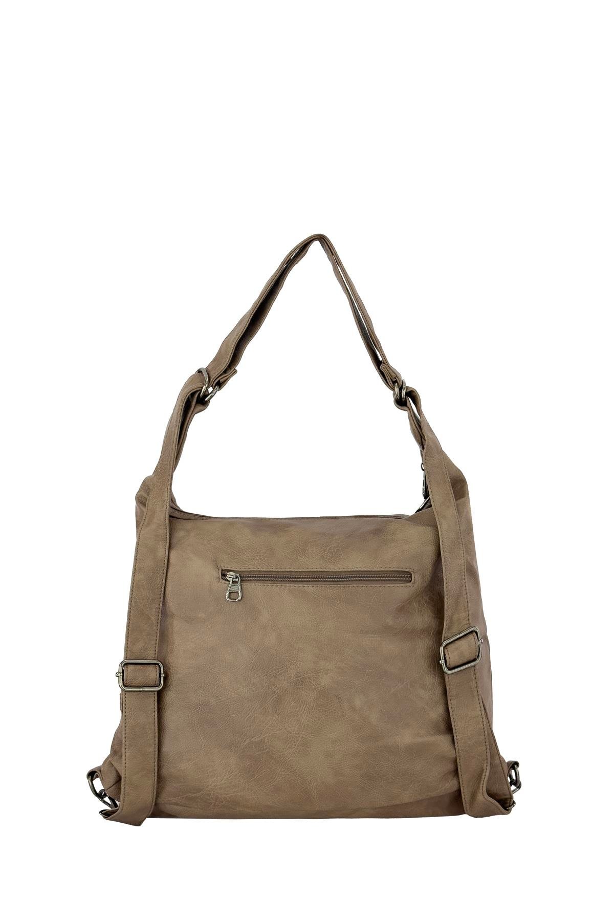 Bolsas Kadın Omuz ve Sırt  Çanta Vizon 1033