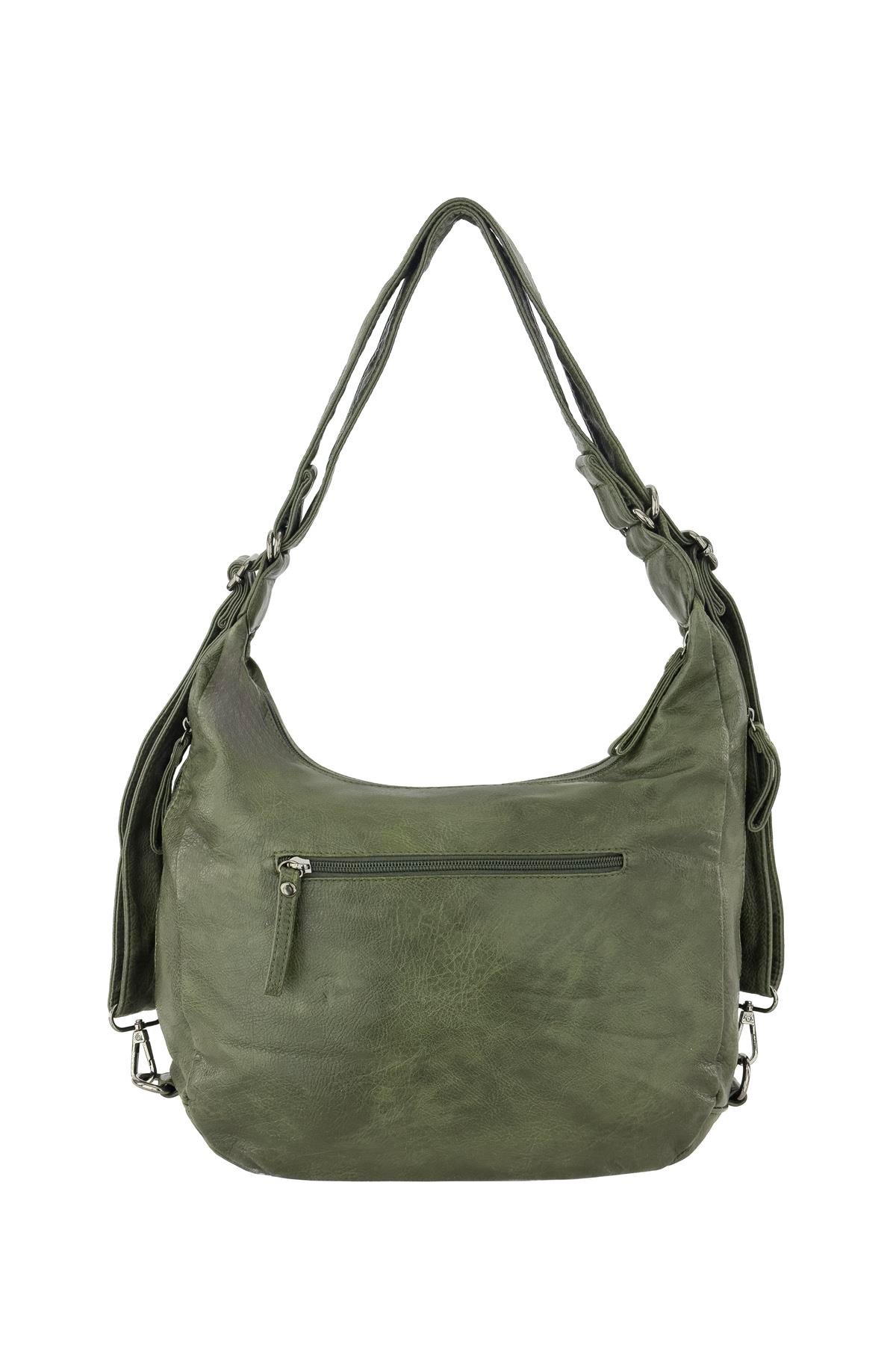 Bolsas Kadın Omuz ve Sırt  Çanta Yeşil 1037