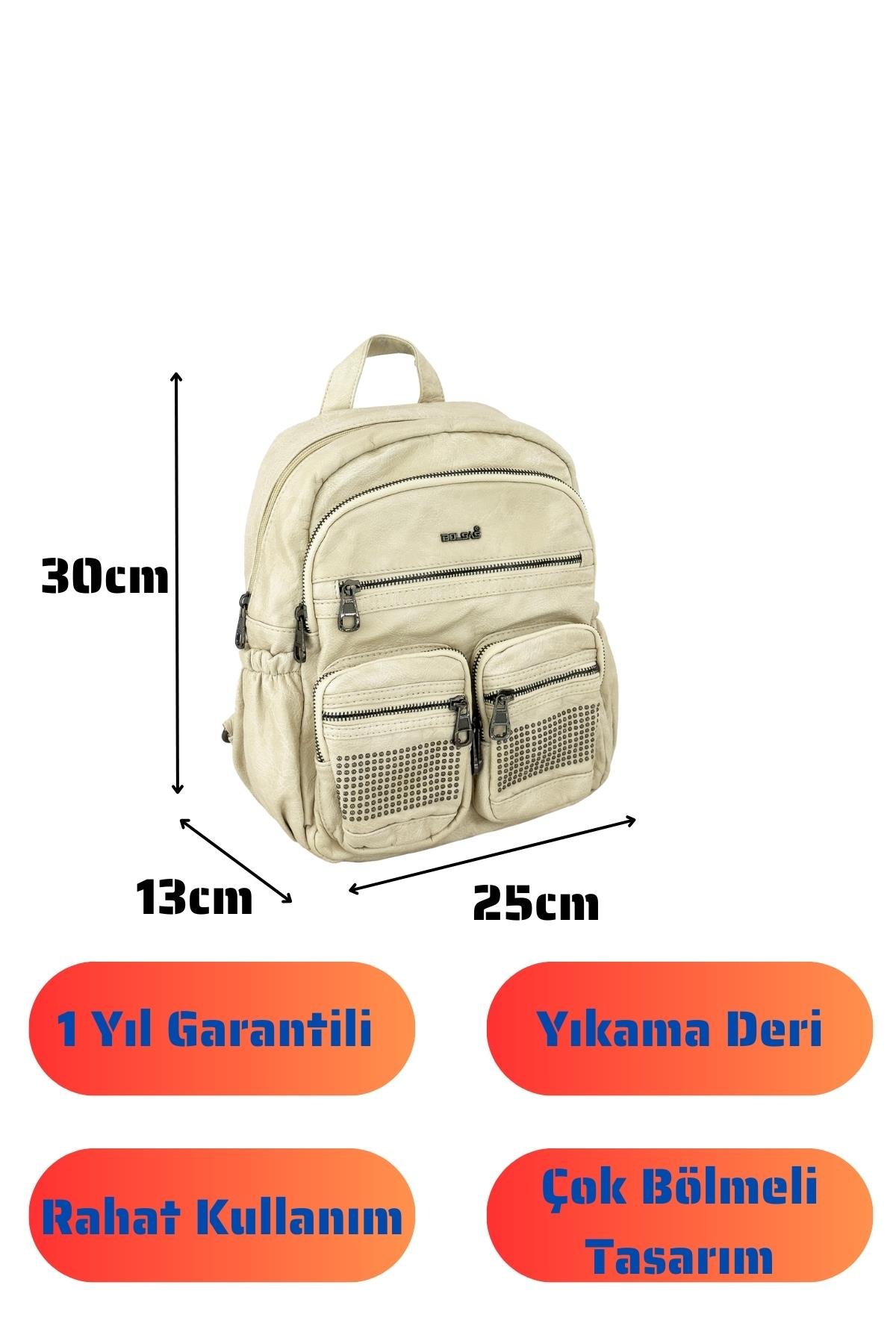 Bolsas Kadın Sırt Çanta Bej 1026
