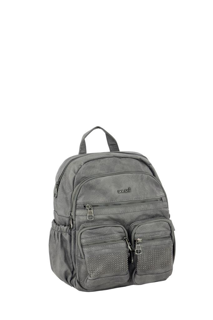 Bolsas Kadın Sırt Çanta Gri 1026