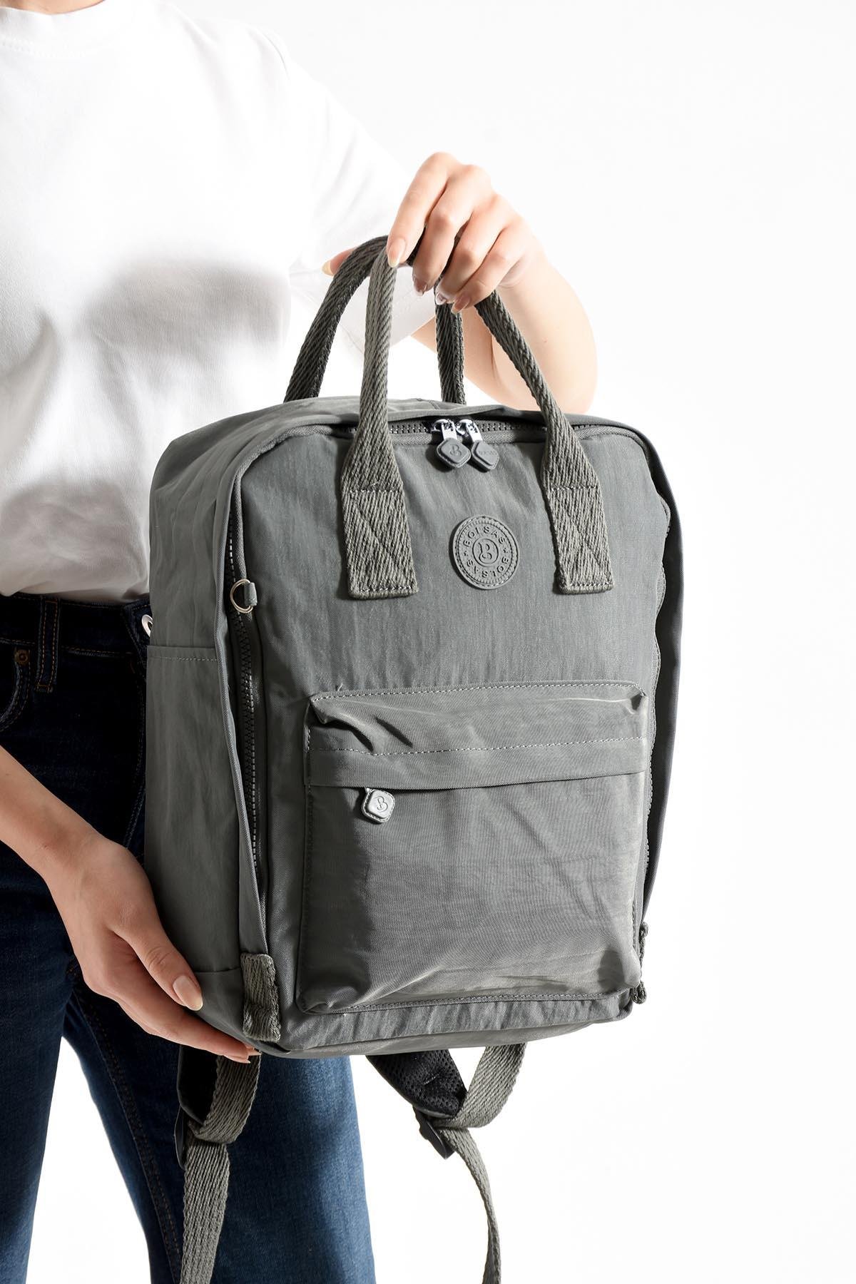 Bolsas Kadın Sırt Çanta Gri 1088