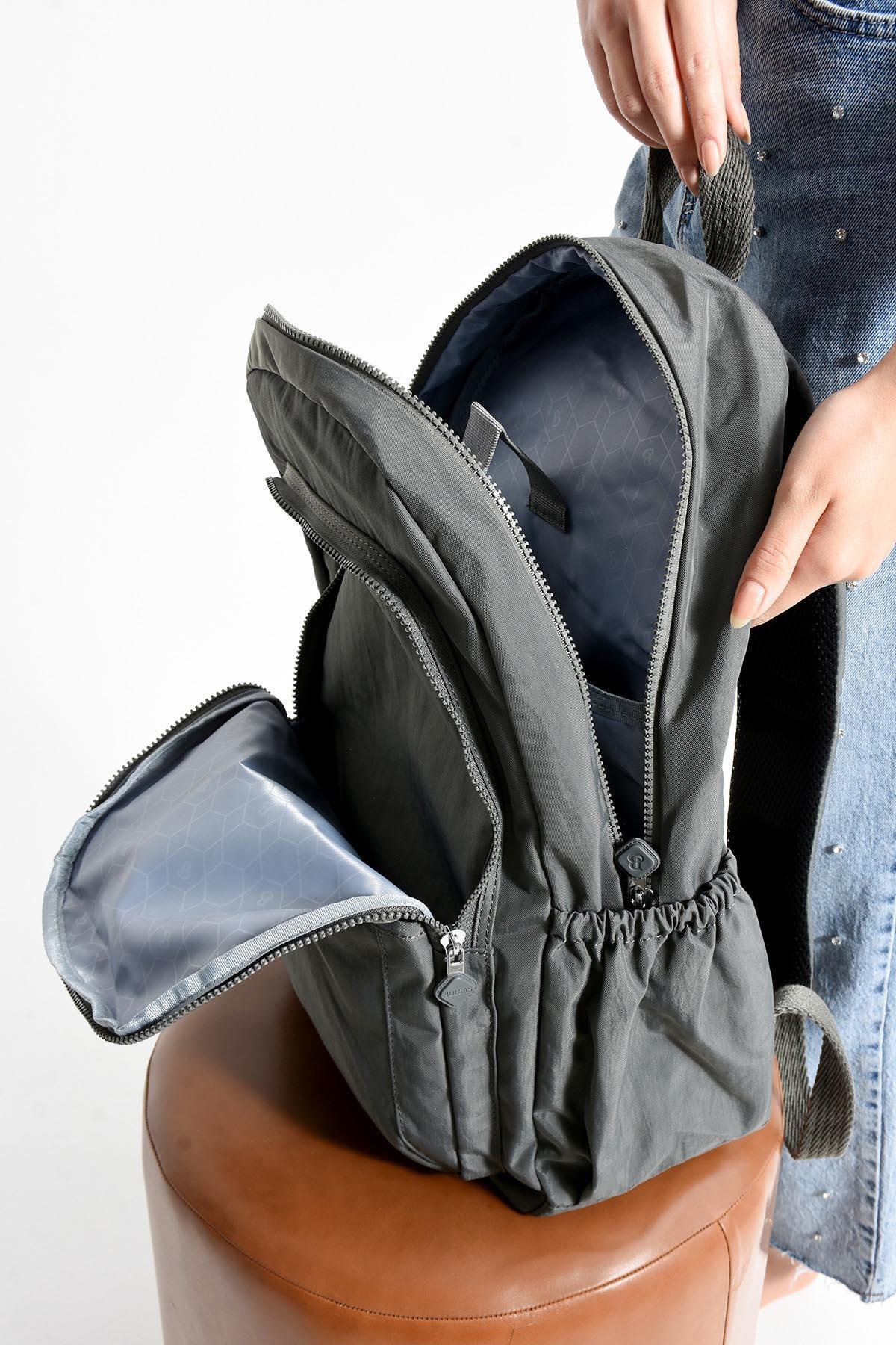 Bolsas Kadın Sırt Çanta Gri 1090