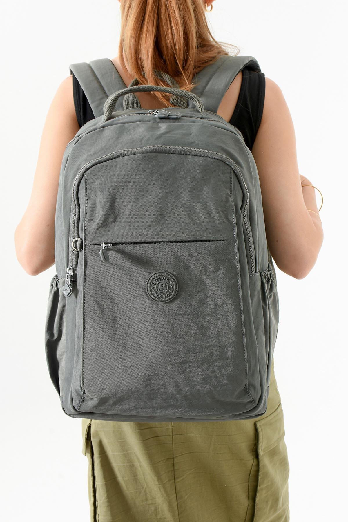 Bolsas Kadın Sırt Çanta Gri 1092