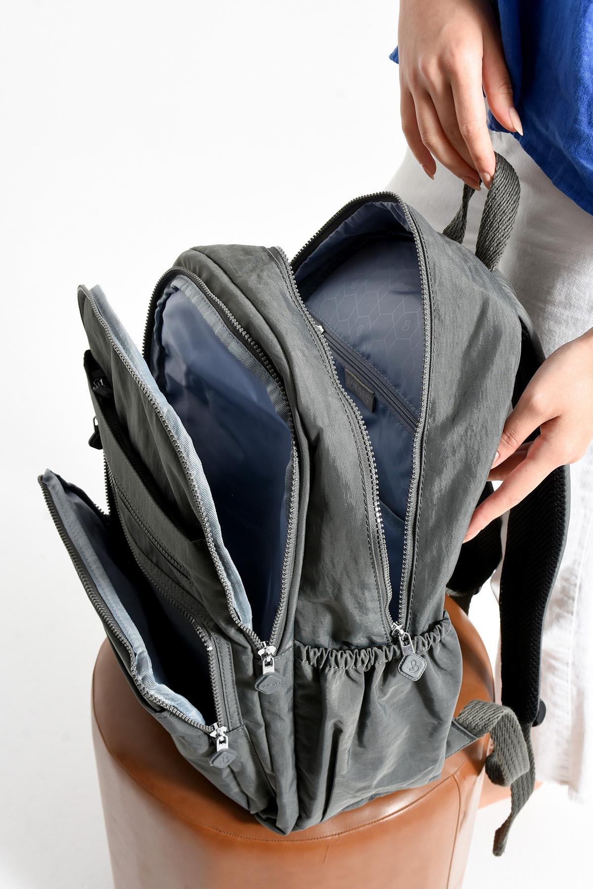 Bolsas Kadın Sırt Çanta Gri 1095