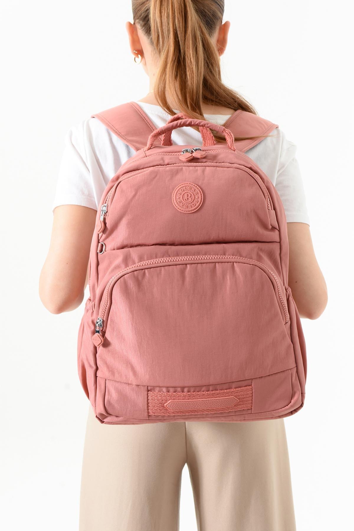 Bolsas Kadın Sırt Çanta Gül Kurusu 1093