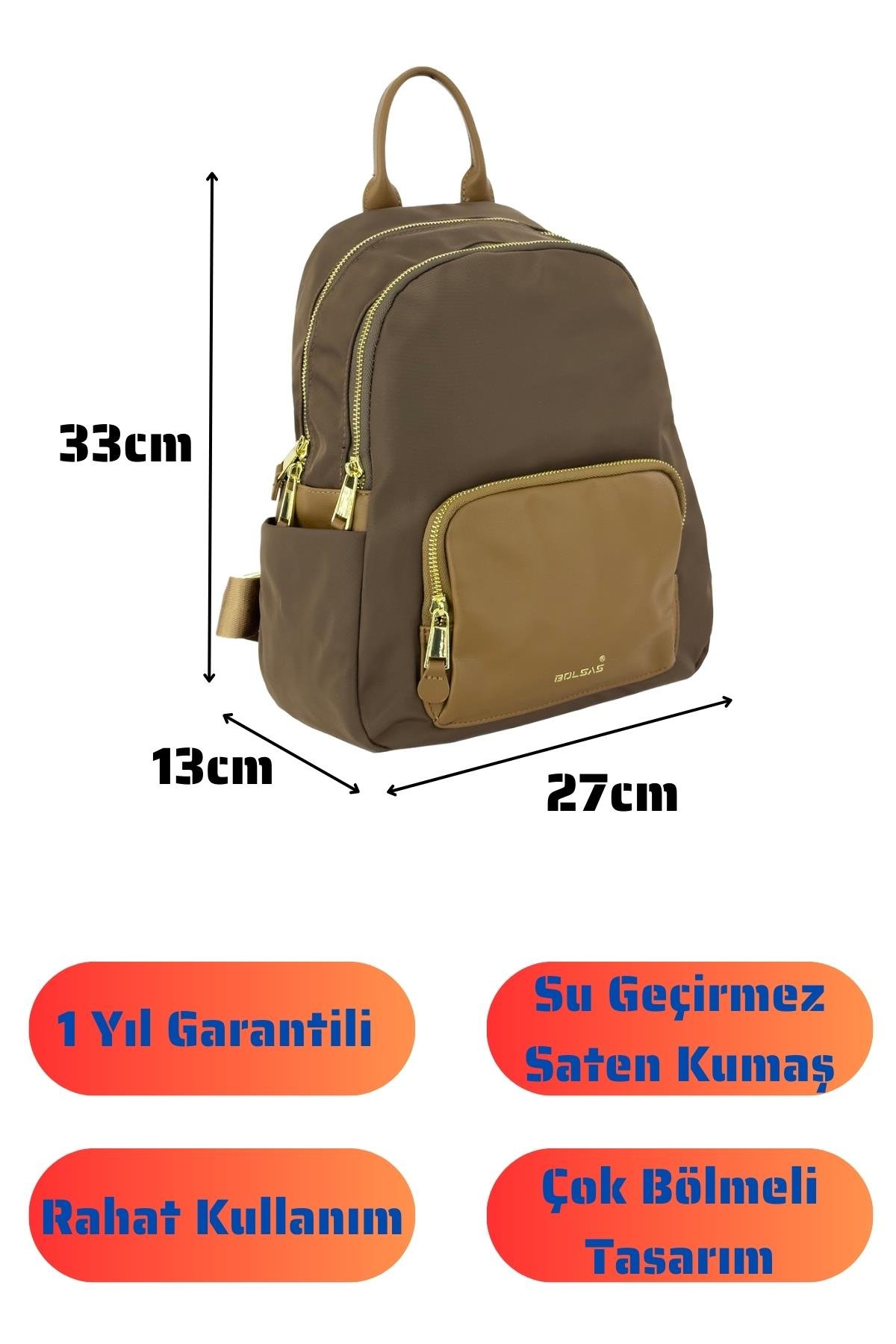 Bolsas Kadın Sırt Çanta Kahve 1048