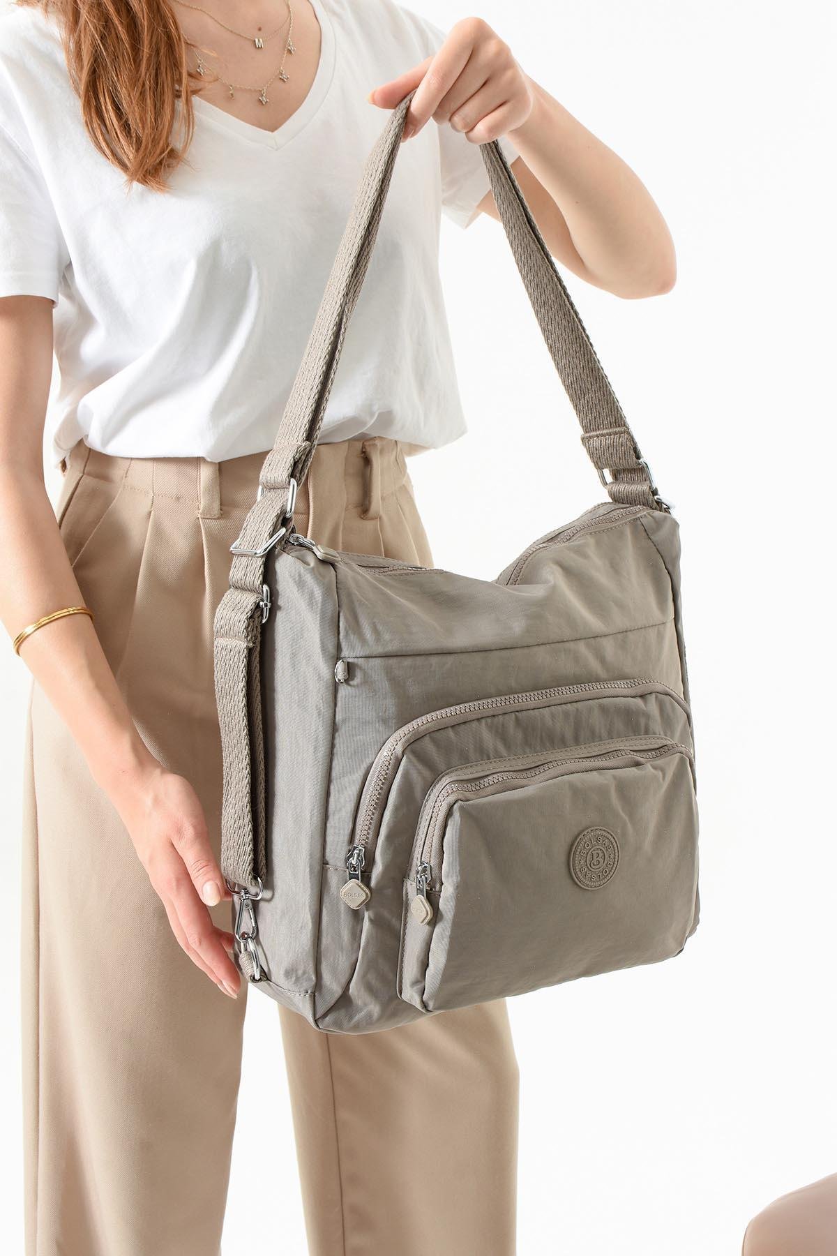 Bolsas Kadın Sırt Çanta Kum 1077