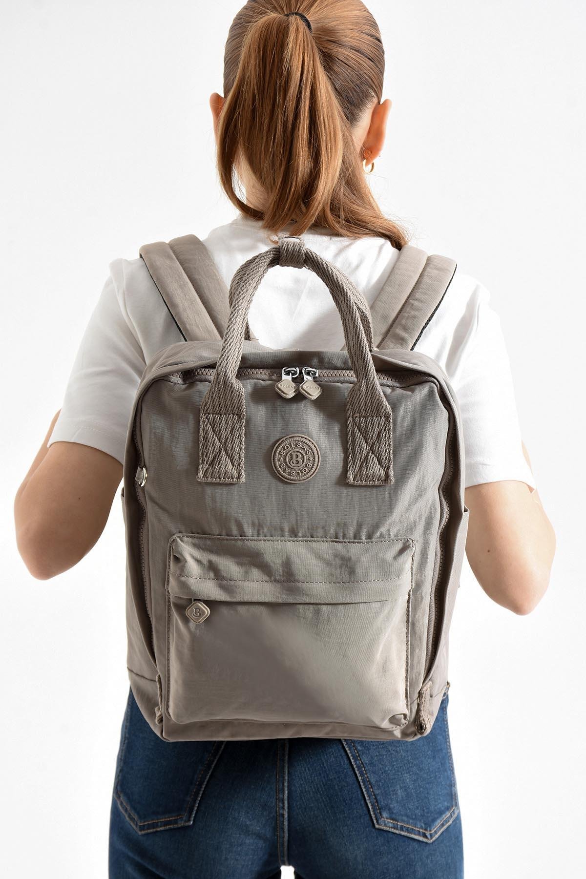 Bolsas Kadın Sırt Çanta Kum 1088