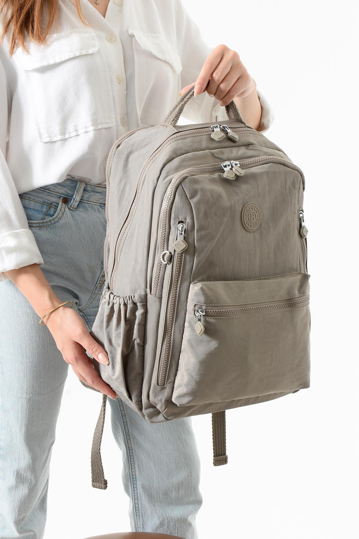 Bolsas Kadın Sırt Çanta Kum 1091