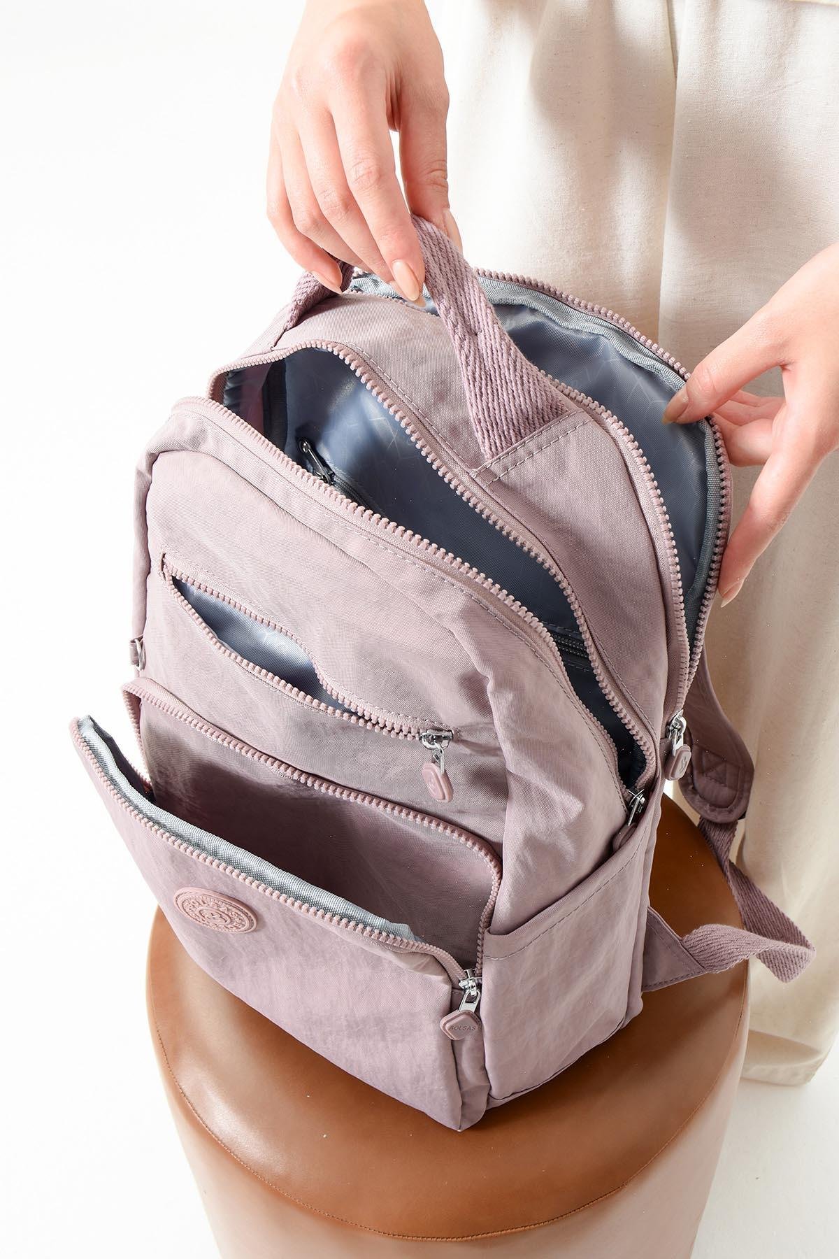 Bolsas Kadın Sırt Çanta Lila 1097