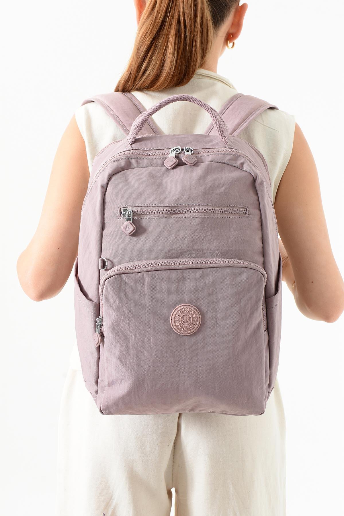 Bolsas Kadın Sırt Çanta Lila 1097