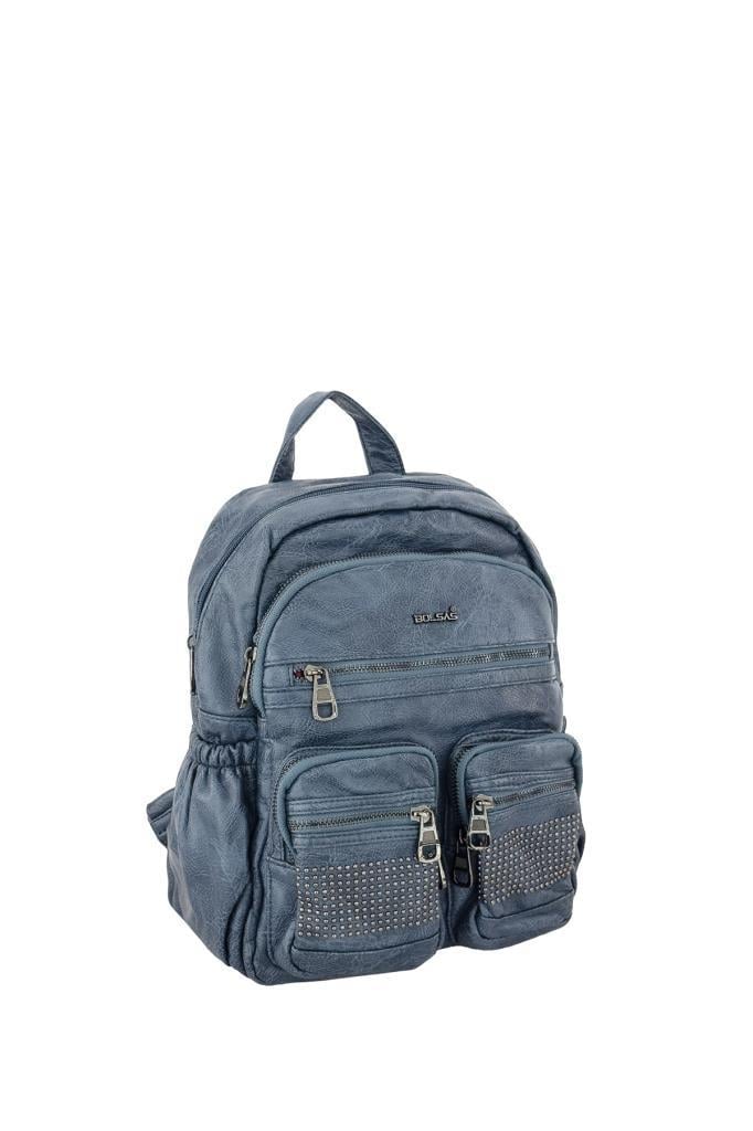 Bolsas Kadın Sırt Çanta Mavi 1026