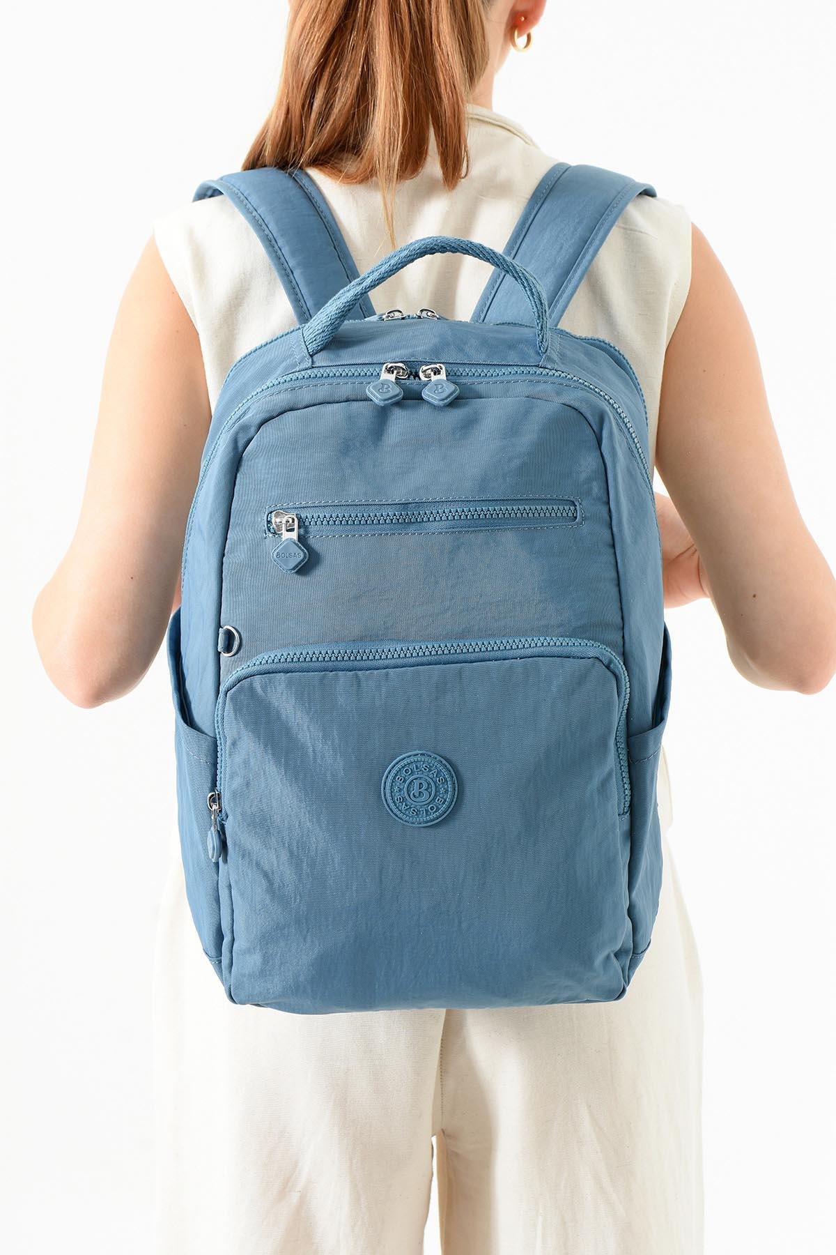 Bolsas Kadın Sırt Çanta Mavi 1086