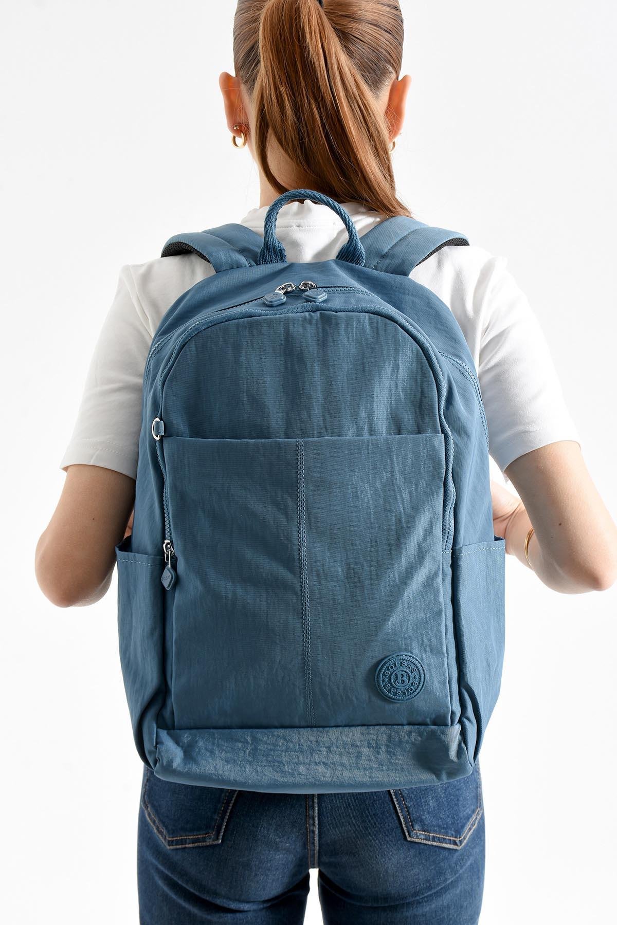 Bolsas Kadın Sırt Çanta Mavi 1089