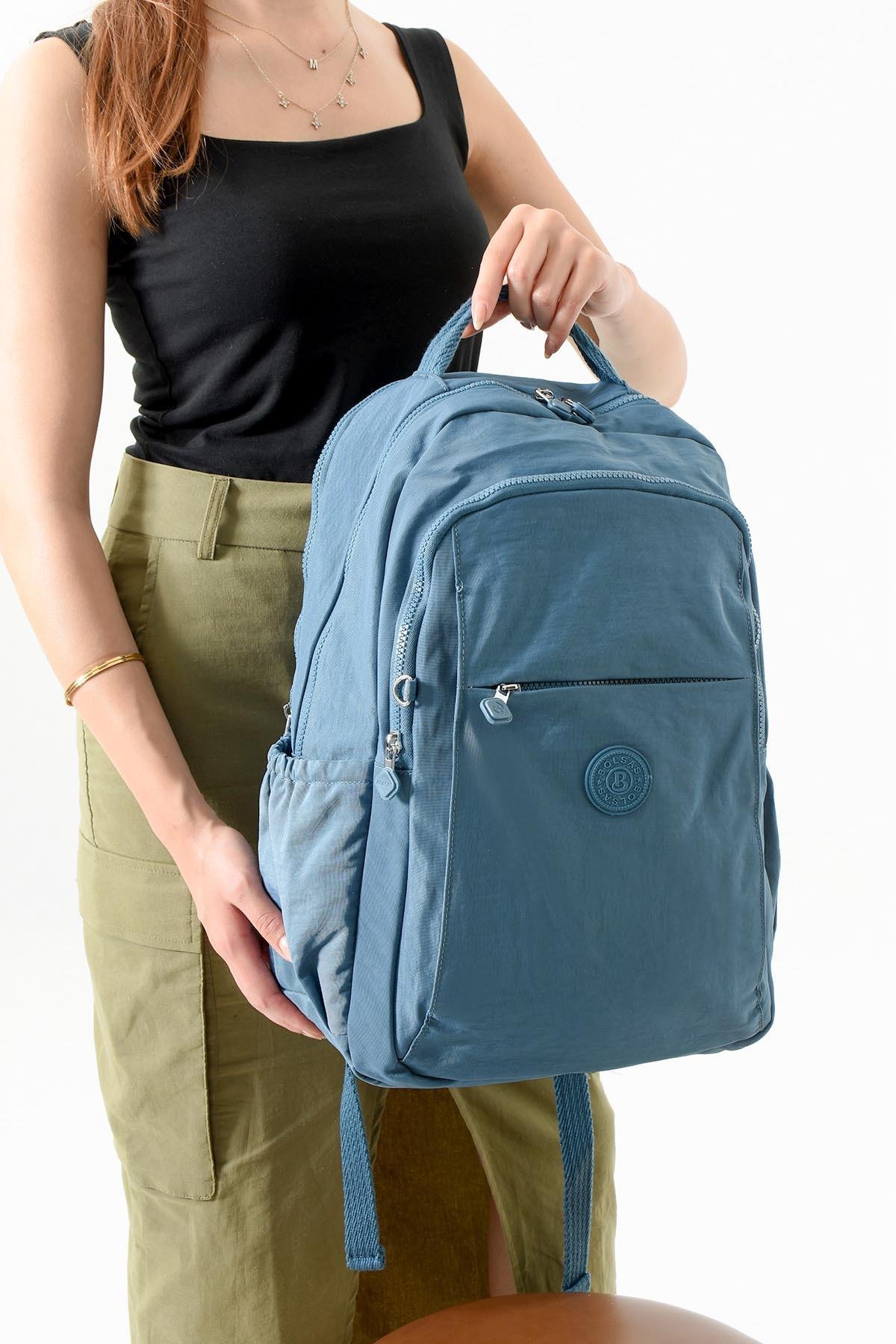 Bolsas Kadın Sırt Çanta Mavi 1092