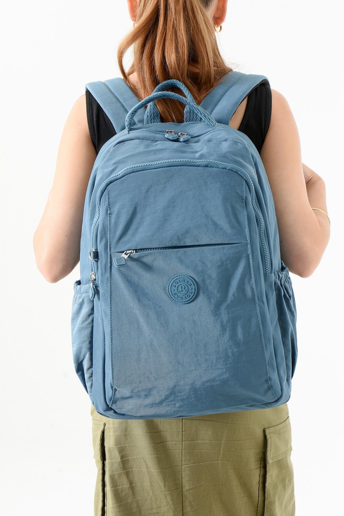 Bolsas Kadın Sırt Çanta Mavi 1092