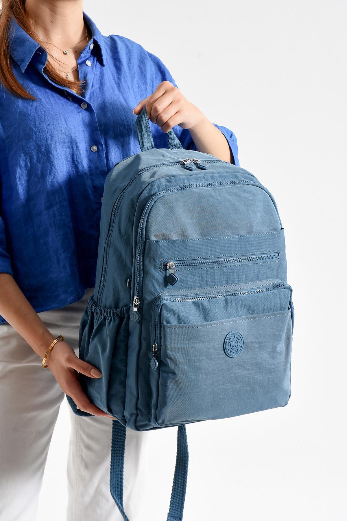 Bolsas Kadın Sırt Çanta Mavi 1095