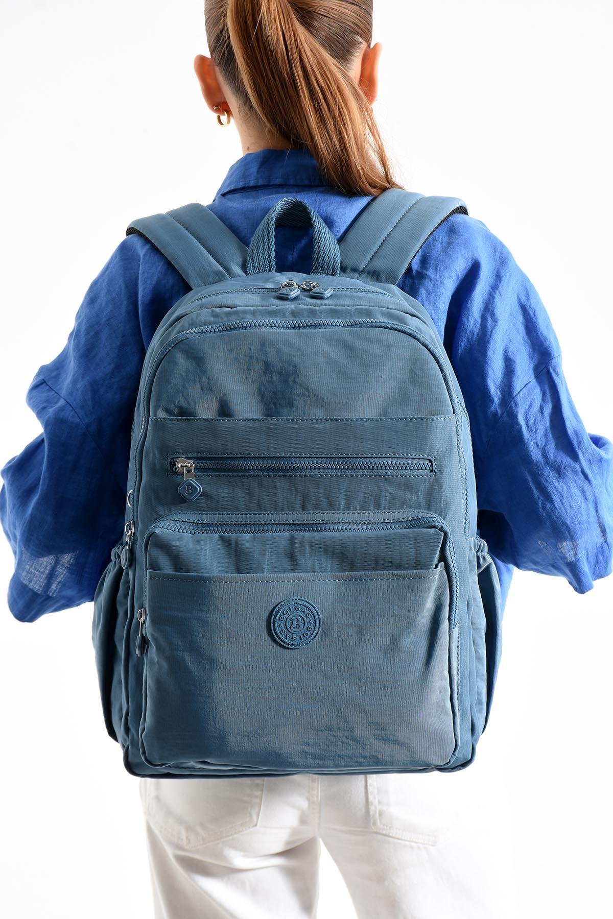 Bolsas Kadın Sırt Çanta Mavi 1095