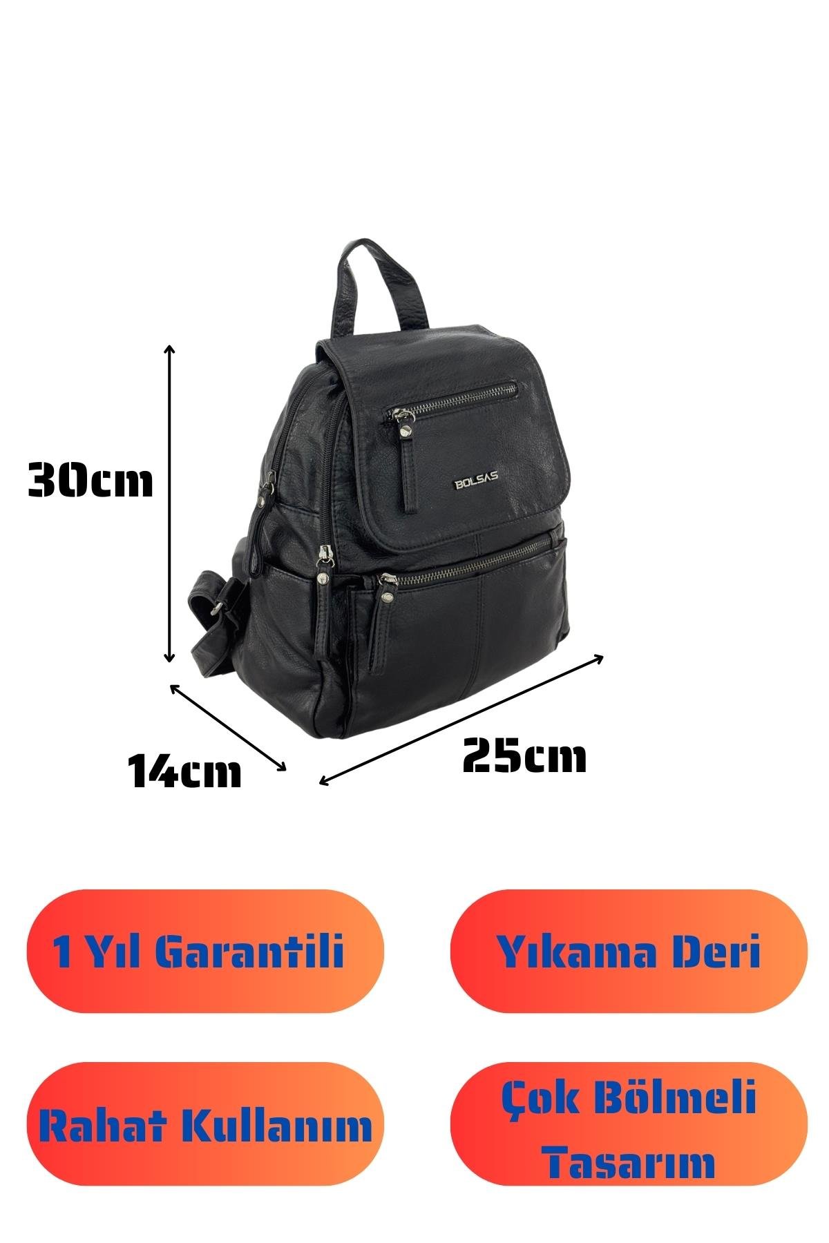 Bolsas Kadın Sırt Çanta Siyah 1040