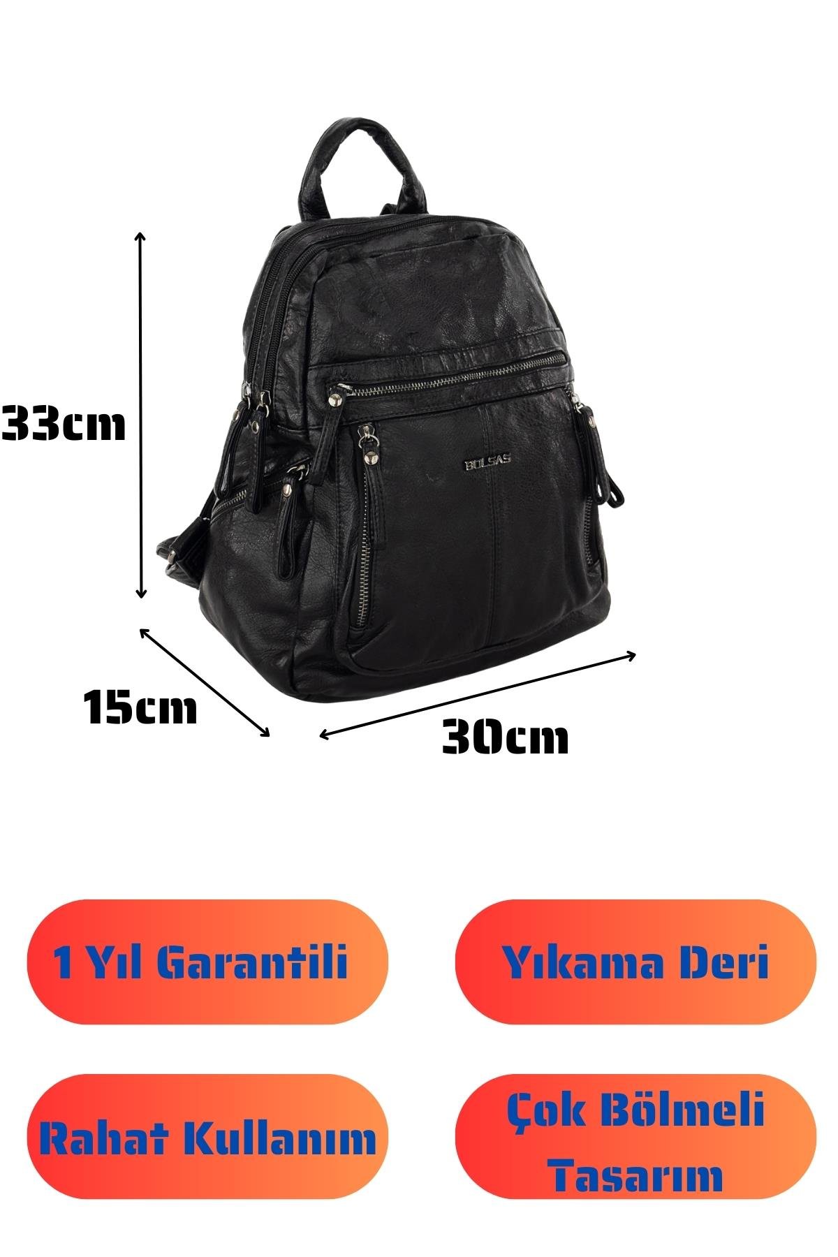 Bolsas Kadın Sırt Çanta Siyah 1042
