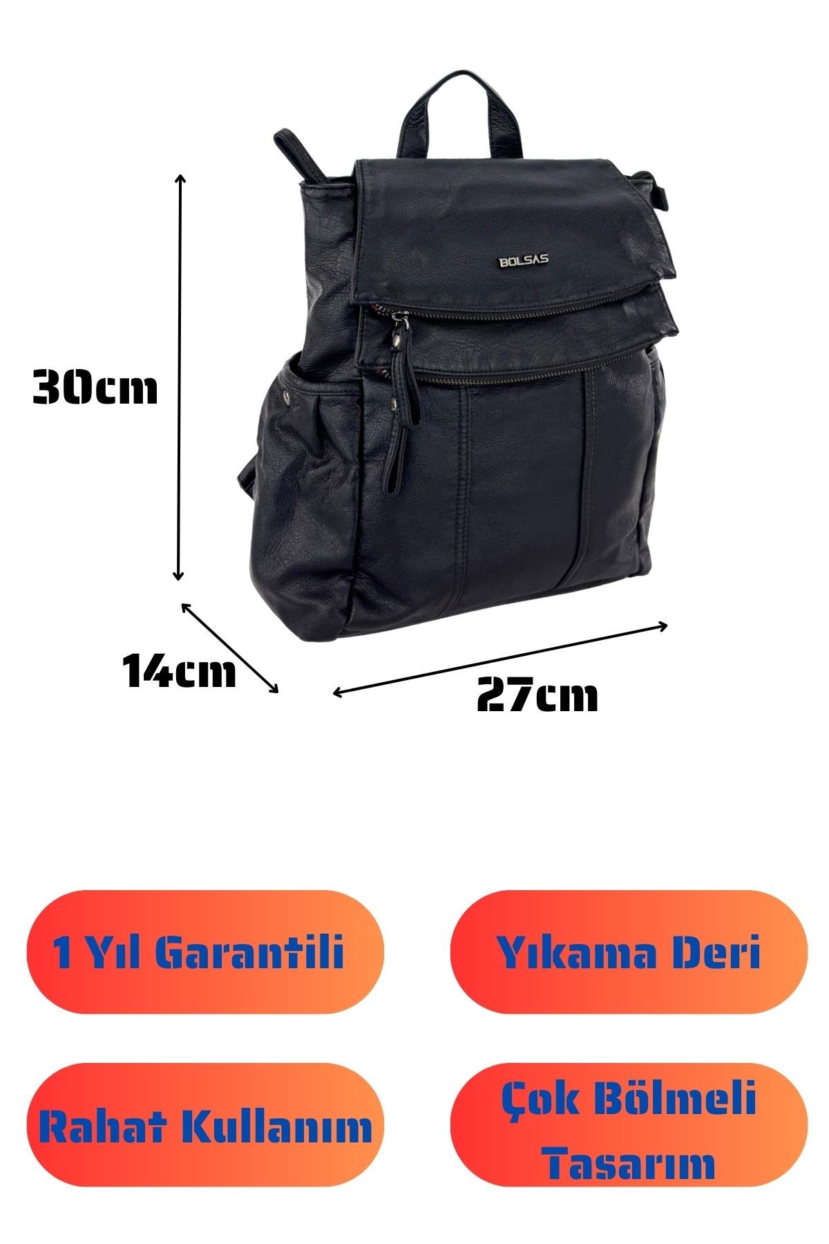 Bolsas Kadın Sırt Çanta Siyah 1044