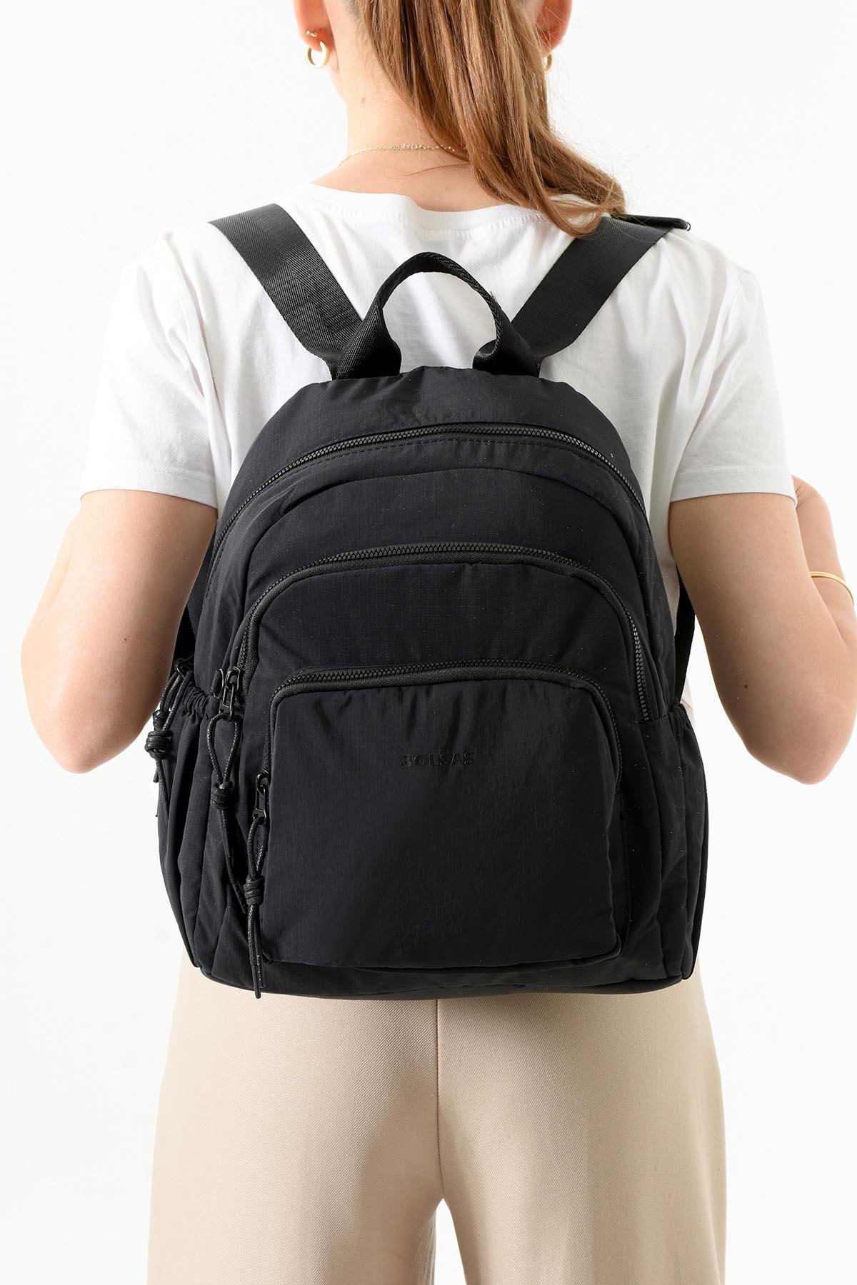 Bolsas Kadın Sırt Çanta Siyah 1109