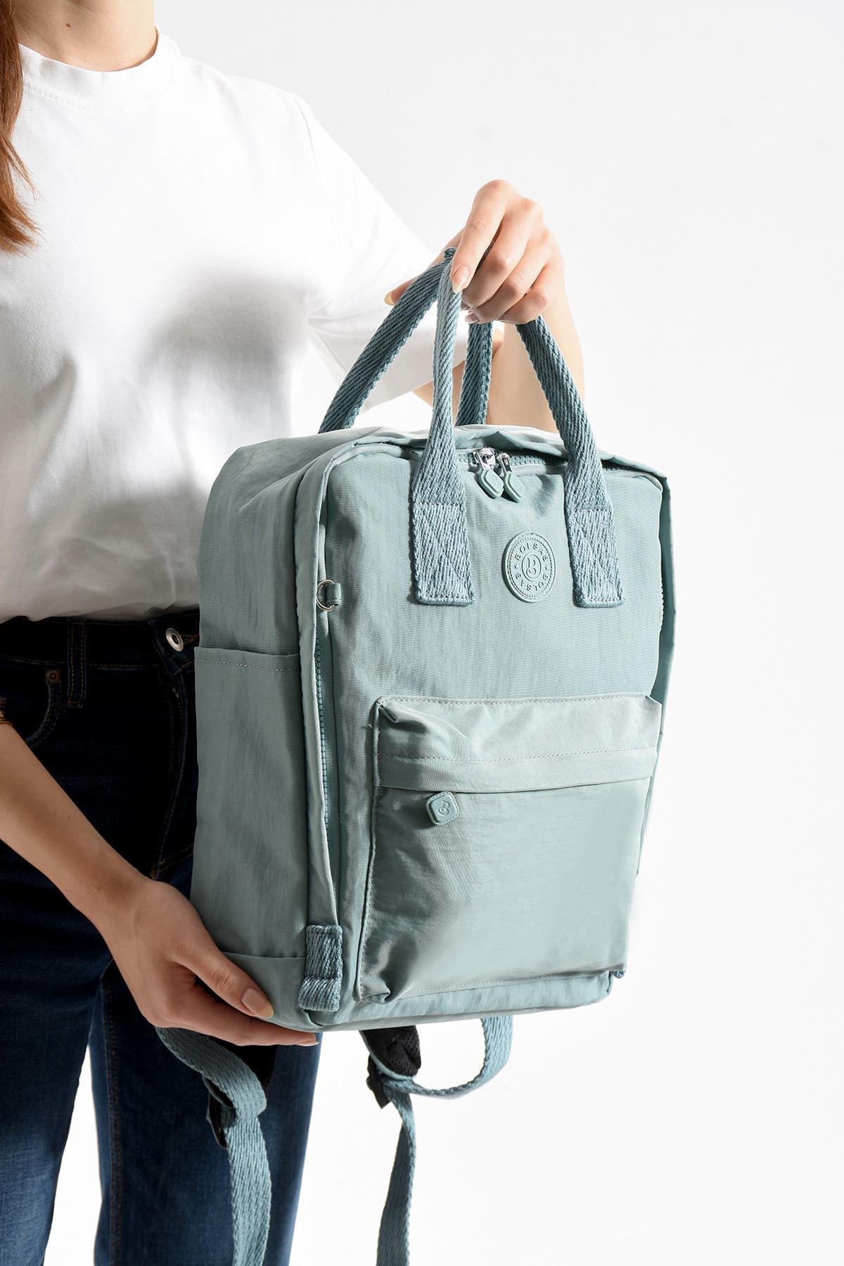 Bolsas Kadın Sırt Çanta Su Yeşil 1088