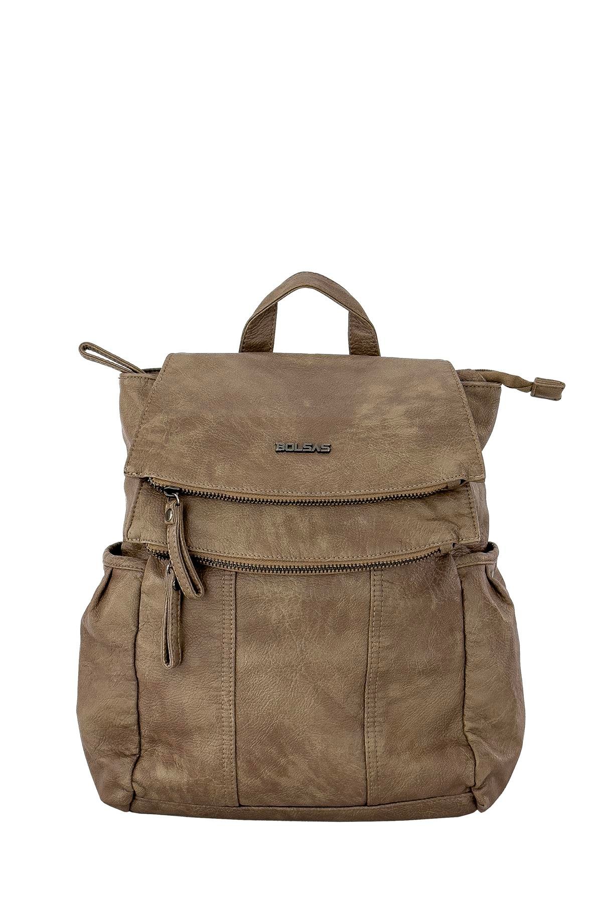 Bolsas Kadın Sırt Çanta Vizon 1044