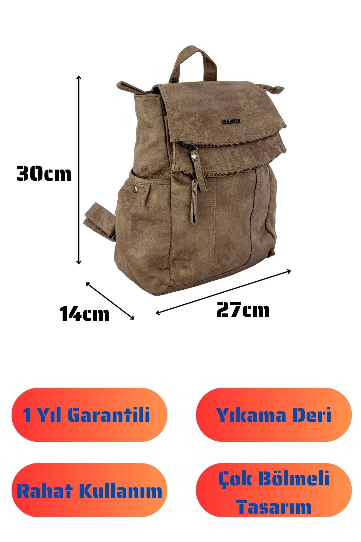 Bolsas Kadın Sırt Çanta Vizon 1044