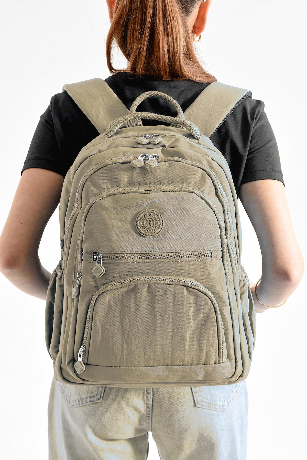 Bolsas Kadın Sırt Çanta Vizon 1087