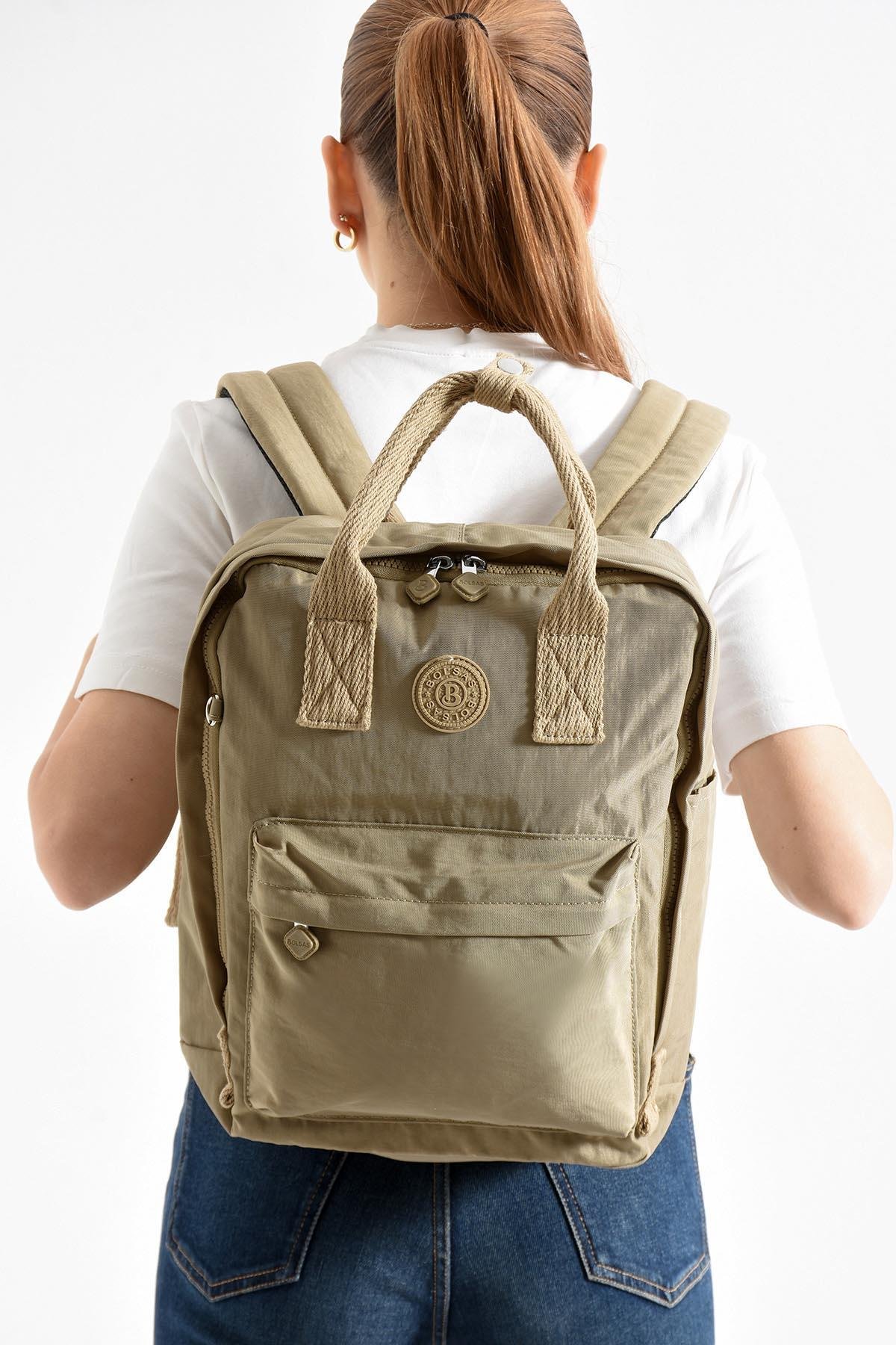 Bolsas Kadın Sırt Çanta Vizon 1088