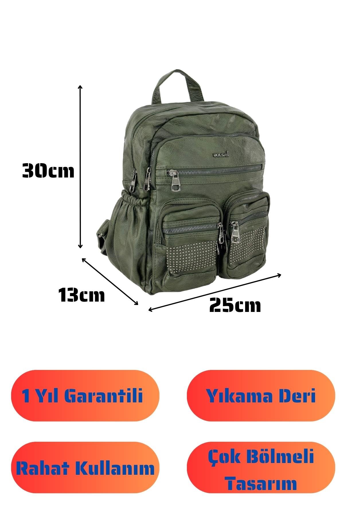 Bolsas Kadın Sırt Çanta Yeşil 1026