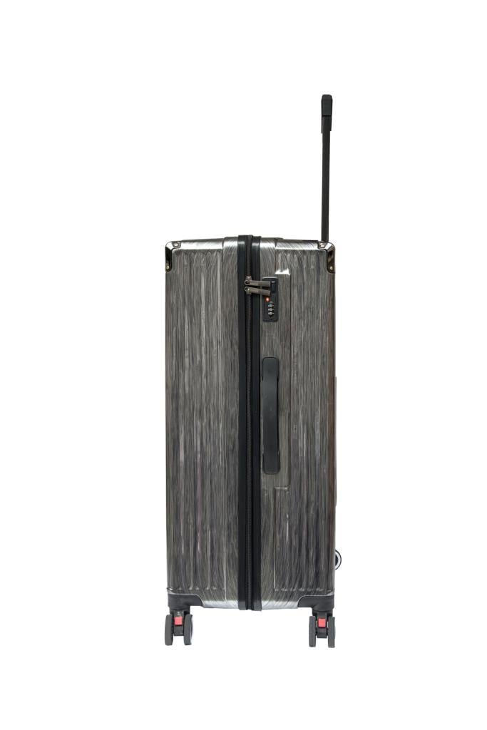 Büyük  Boy %100 Polikarbon Valiz 4x2 Teker Antrasit 1085