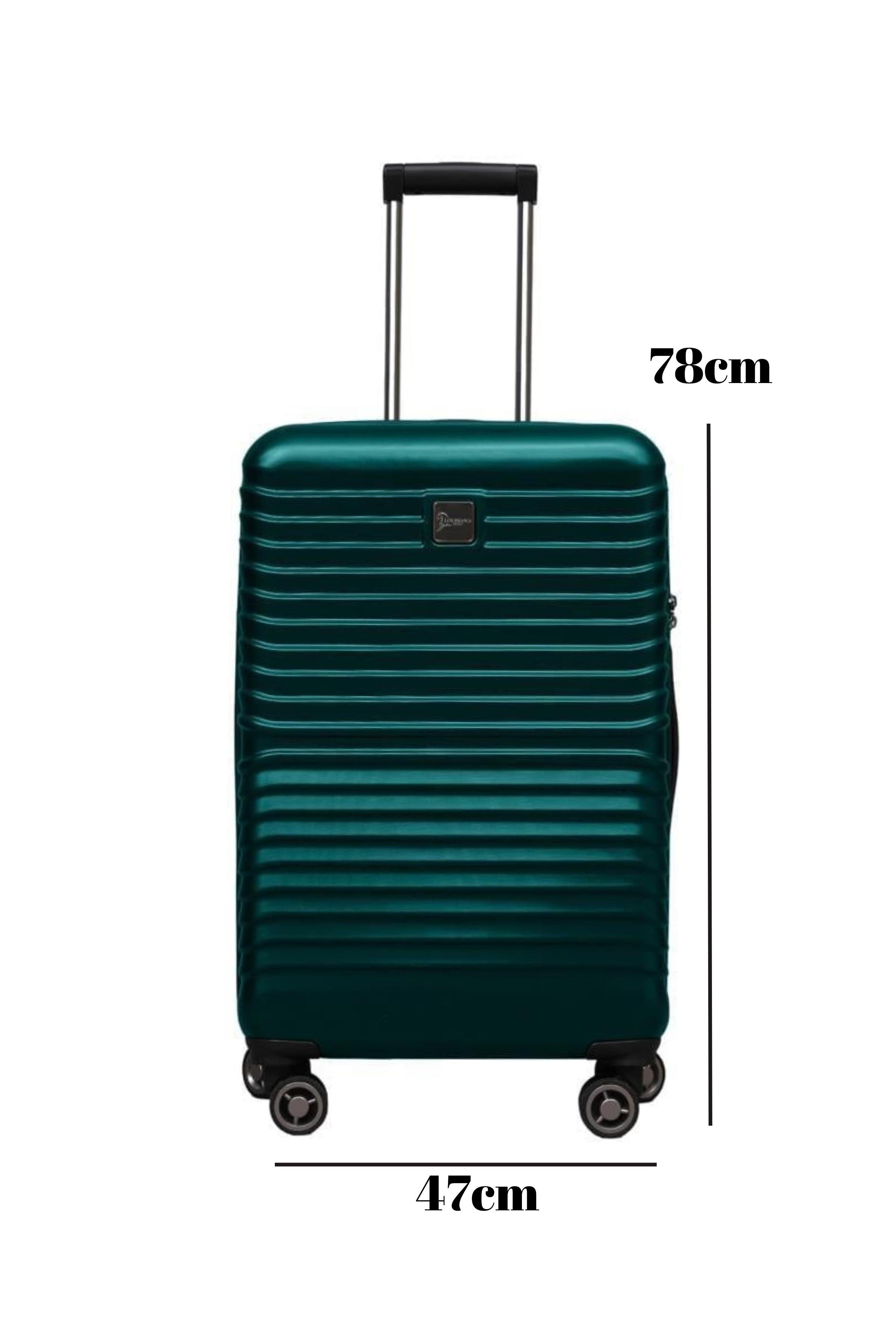 Büyük Boy %100 Polikarbon Valiz Petrol 1811