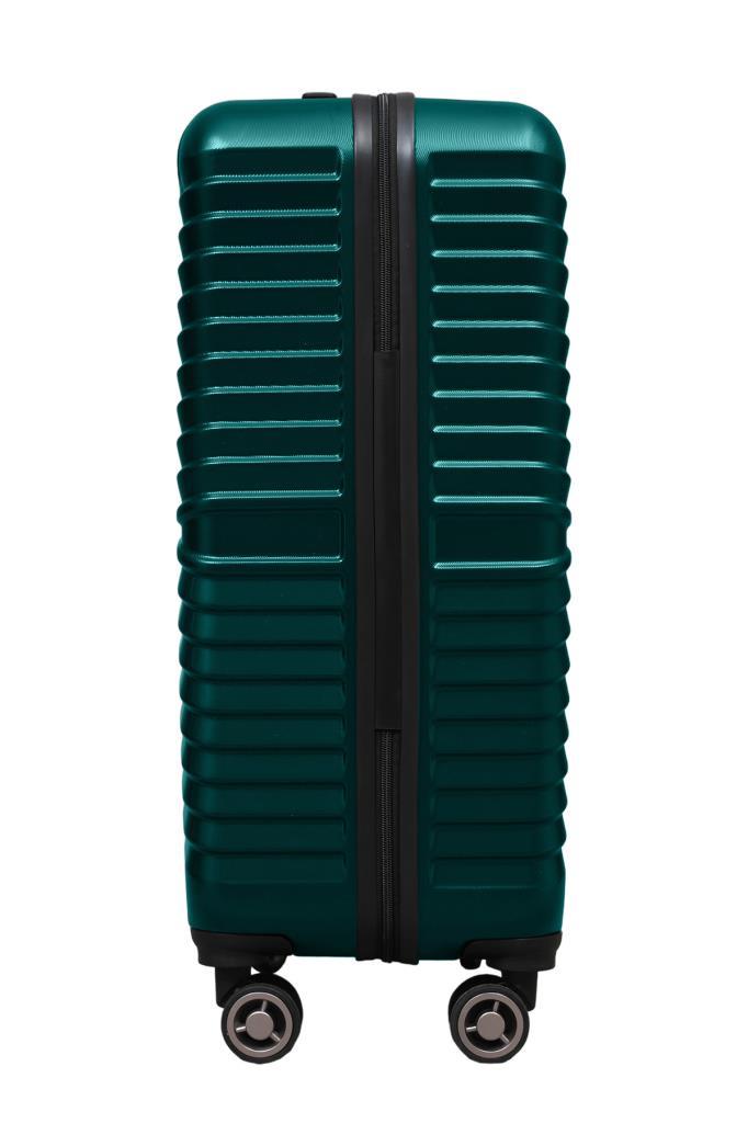 Büyük Boy %100 Polikarbon Valiz Petrol 1811