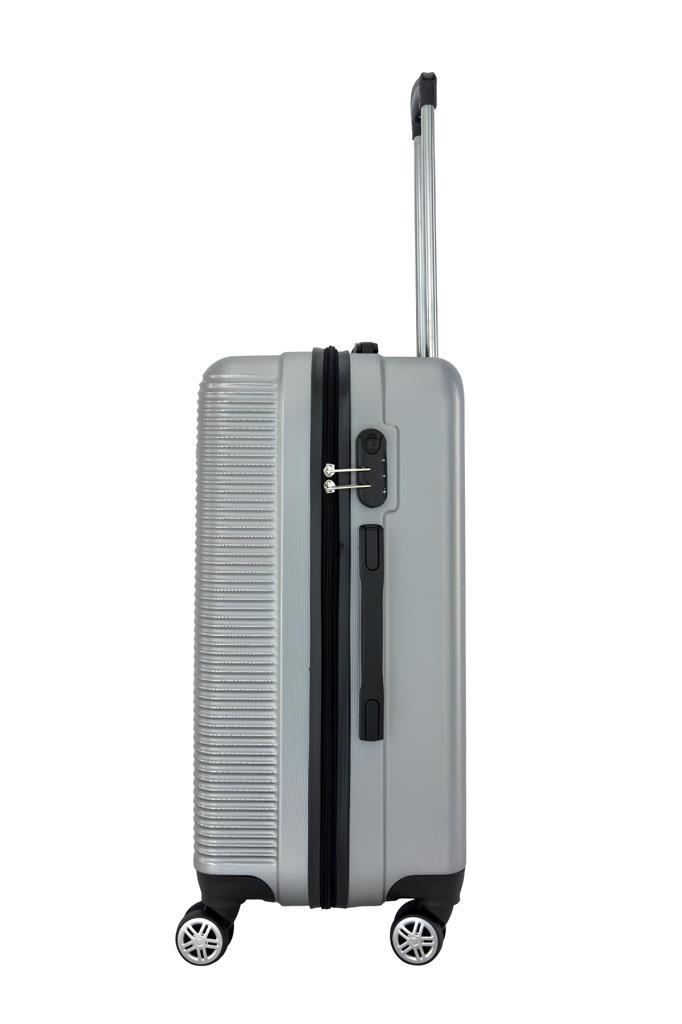 Büyük Boy Valiz 4x2 Teker Gri 1451