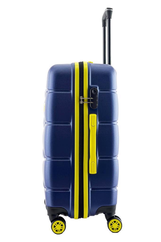 Büyük Boy Valiz 4x2 Teker Mavi 1164