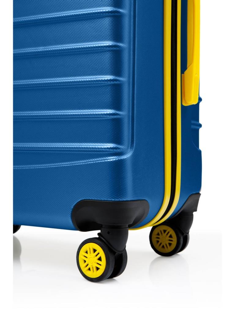 Büyük Boy Valiz 4x2 Teker Mavi 1168