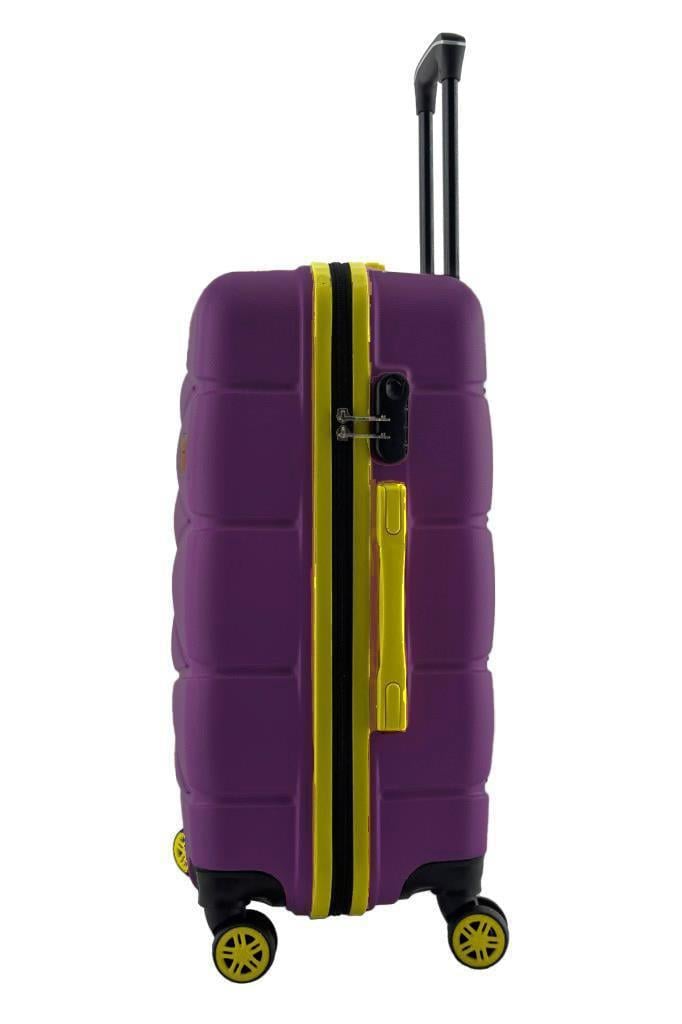 Büyük Boy Valiz 4x2 Teker Mor 1164