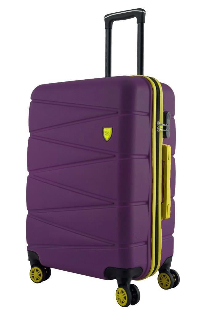 Büyük Boy Valiz 4x2 Teker Mor 1164