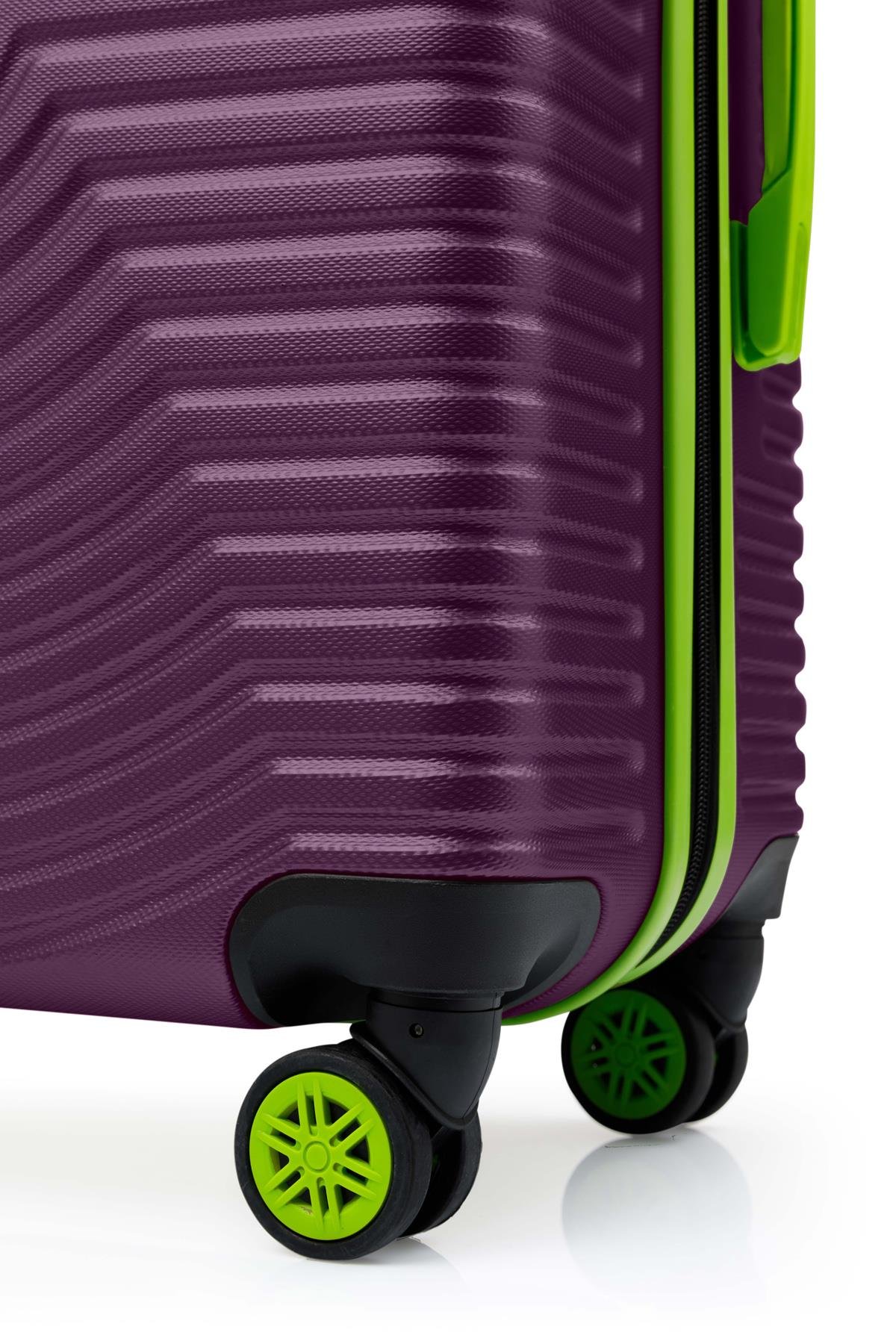 Büyük Boy Valiz 4x2 Teker Mor 1169