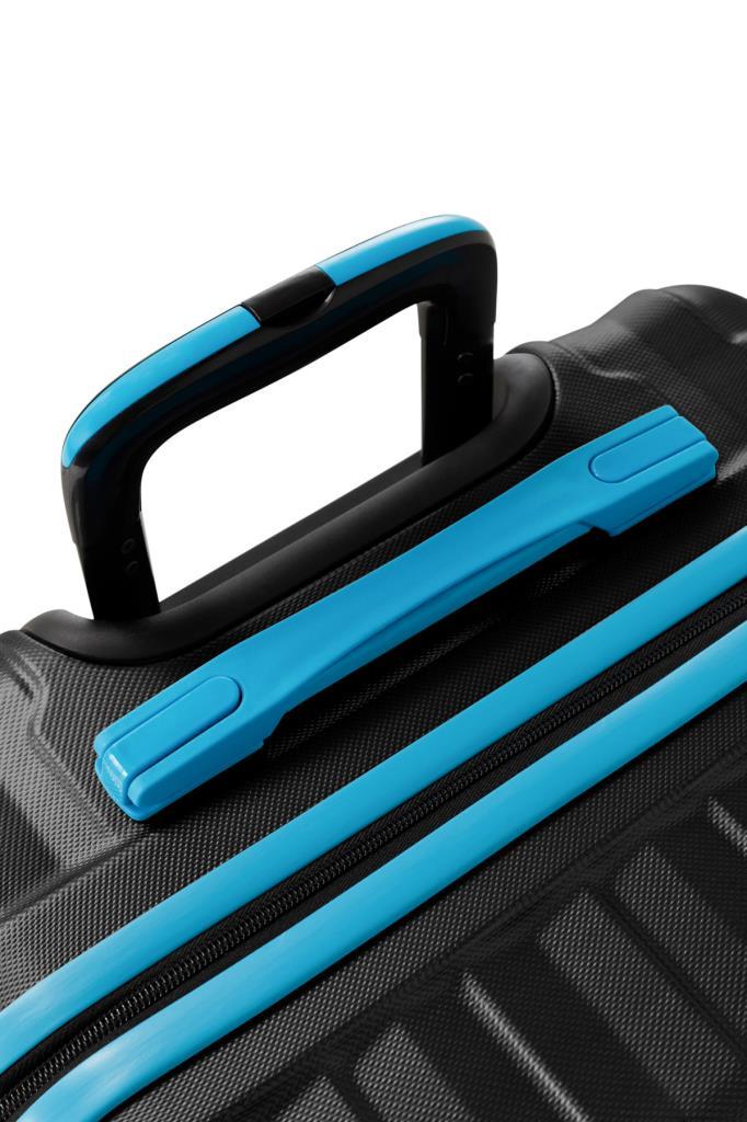 Büyük Boy Valiz 4x2 Teker Siyah 1167