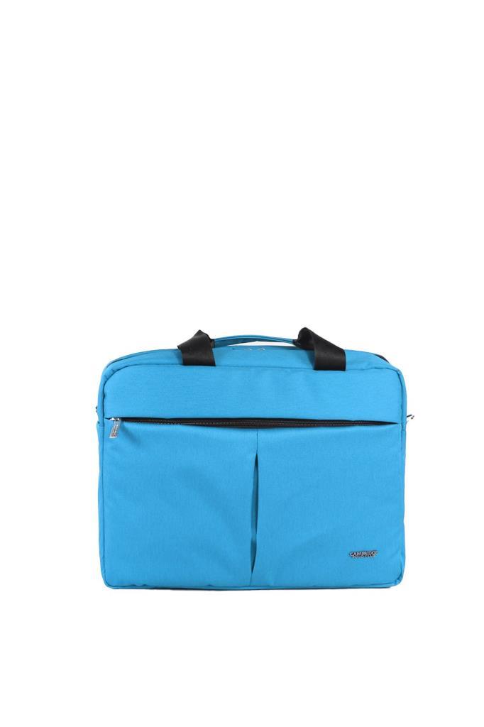 Cambrıdge Polo Club Kumaş Evrak Çantasi Mavi Plevr 50119.013