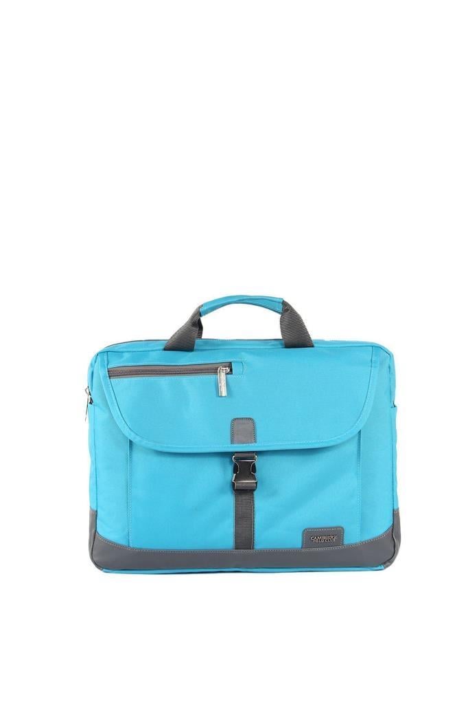 Cambrıdge Polo Club Kumaş Evrak Çantasi Turkuaz Plevr 50117.014