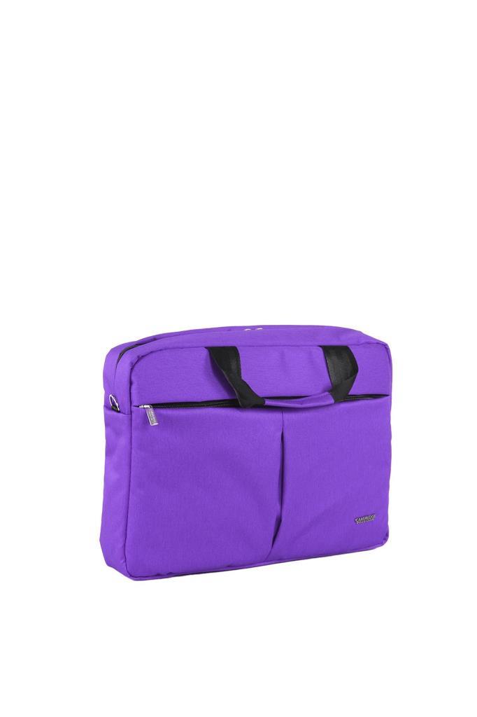 Cambrıdge Polo Club Kumaş Evrak Çantasi Mor Plevr 50119.005