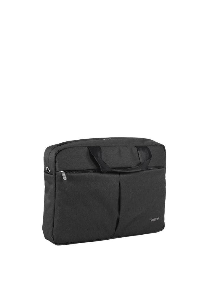 Cambrıdge Polo Club Kumaş Evrak Çantasi Siyah Plevr 50119.0001