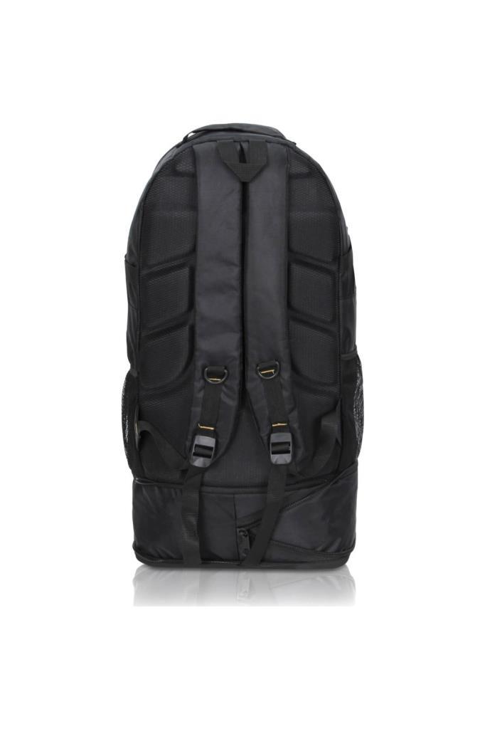 Cambrıdge Polo Club Unisex Dağcı Spor Sırt Çantası Körüklü Siyah 90007