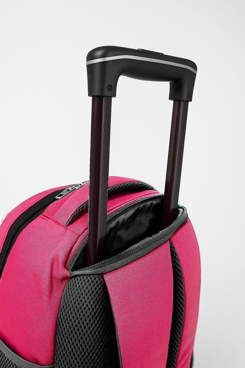 Çekçekli 4 Tekerlekli Sırt Çantası Kırmızı 1175