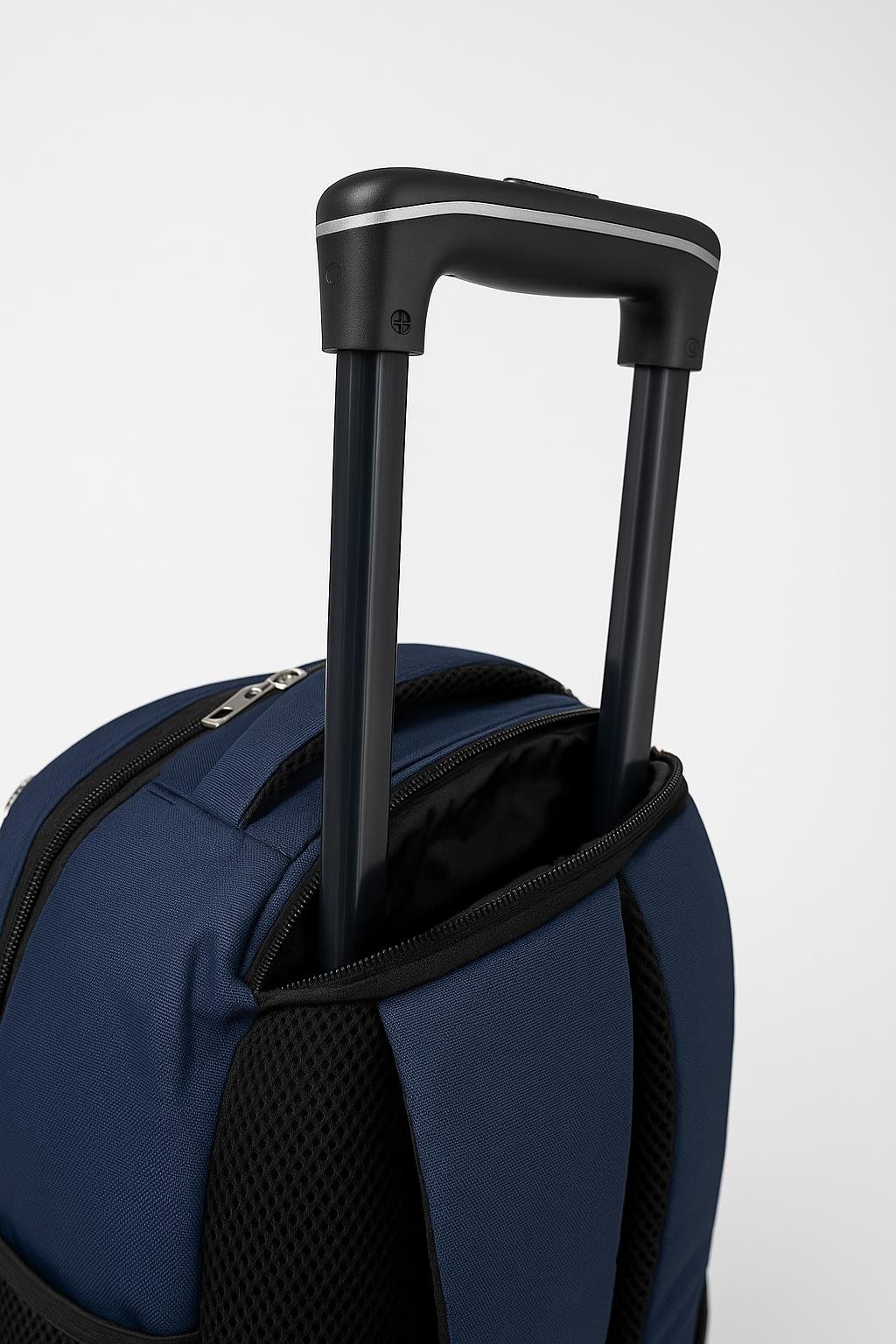 Çekçekli 4 Tekerlekli Sırt Çantası Lacivert 1175