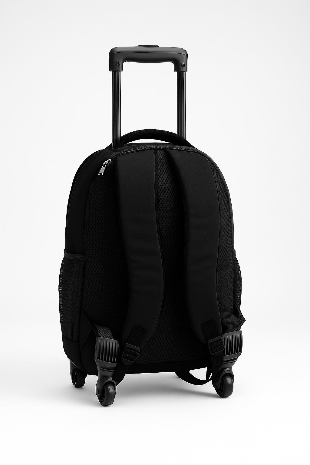 Çekçekli 4 Tekerlekli Sırt Çantası Siyah 1175